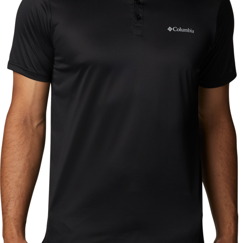 Columbia Hike Herrenpolo schwarz L - Herrenshirts, -hemden & -pullover