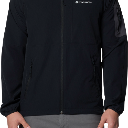 Columbia Tall Heights II Herrensoftshelljacke schwarz M - Herrenjacken