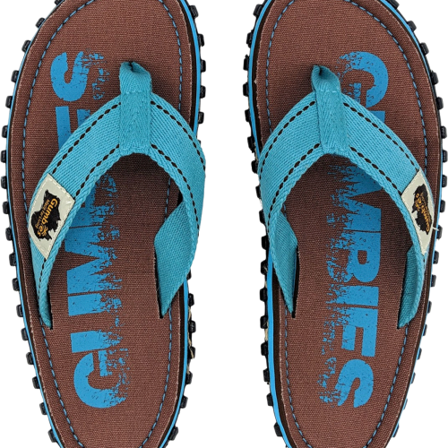 Gumbies Brown Eroded Damen Flip Flops türkis 39 - Damenschuhe
