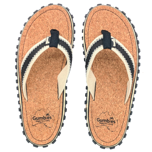 Gumbies Corker Unisex Flip Flops schwarz 43 - Herrenschuhe