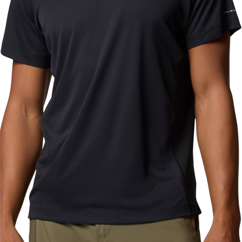 Columbia Zero Rules Herren T-Shirt schwarz L - Herrenshirts, -hemden & -pullover
