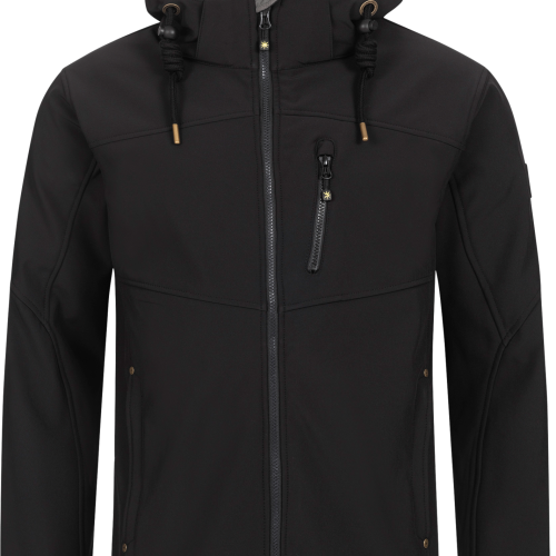 Ankerglut Ankerglutfreiheit Softhell Herrenjacke schwarz M - Herrenjacken
