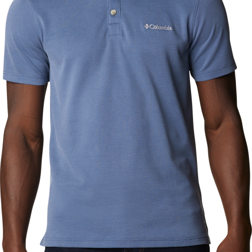 Columbia Nelson Point  Herren Poloshirt   dunkelblau M - Herrenshirts, -hemden & -pullover