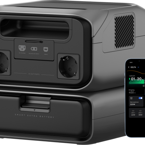 EcoFlow River 3 Max Tragbare Powerstation 572 Wh 600 W - Powerstations