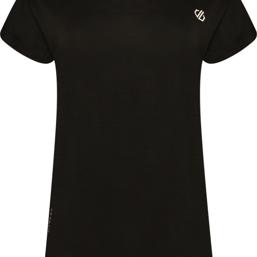 Dare2b Vigilant Tee Damenshirt schwarz 52 - Damenshirts, -blusen & -pullover von Dare 2b