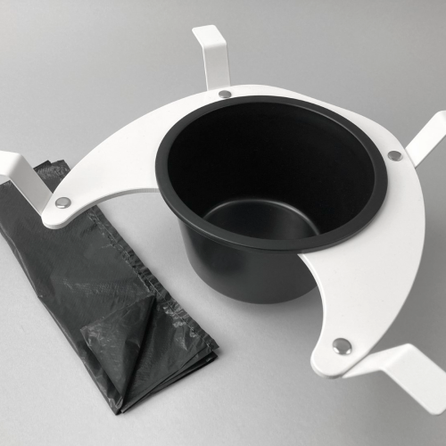 Flexaport Trenntoiletten-Einsatz Set passend für Thetford C250-Keramik / C260-Keramik weiß PVC mit 100 Tüten Recycling 20 my - Trenntoiletten