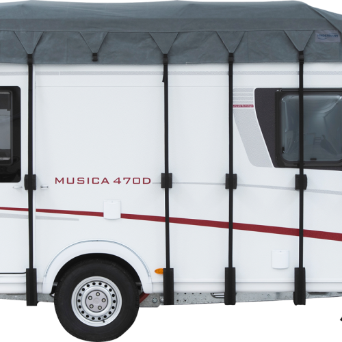 Hindermann Dachschutzplane Wintertime für Wohnwagen 900 x 300 cm - Schutzhüllen & Planen