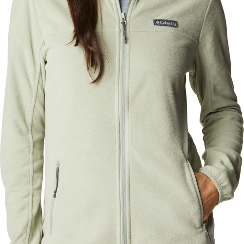 Columbia Ali Peak Full Zip Damen Fleecejacke hellgrün M - Damenjacken