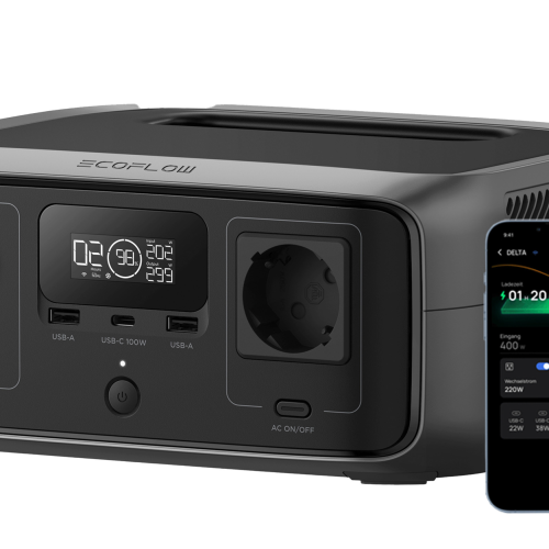 EcoFlow River 3 Tragbare Powerstation 245 Wh 300 W - Powerstations