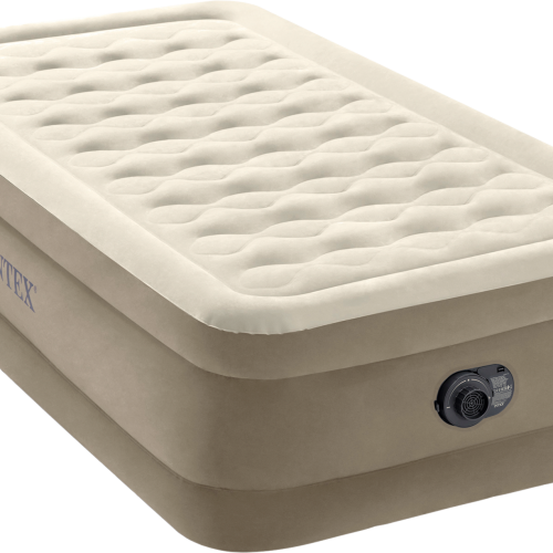 Intex DuraBeam UltraPlush Twin Luftbett mit 220V Pumpe 99 x 191 x 46 cm - Luftbetten