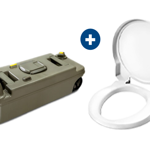 Thetford Fresh-Up Set C2 / C3 / C4 Serie Toiletten-Aufbereitungsset 2 teilig rechtes Modell - Fäkalientanks