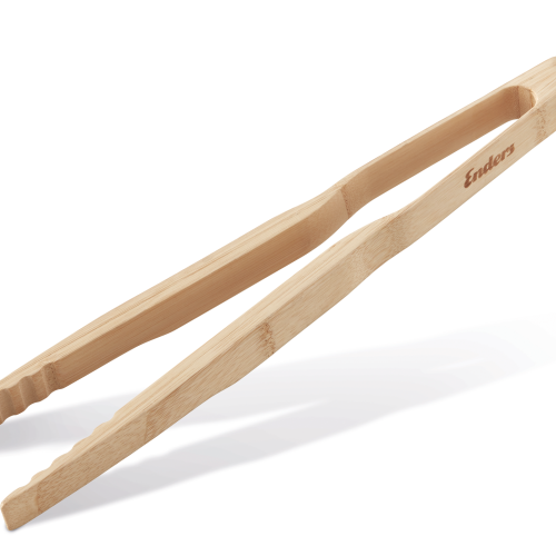 Enders Grillzange aus natürlichem strapazierfähigem Bambus 45 cm - Grillbesteck