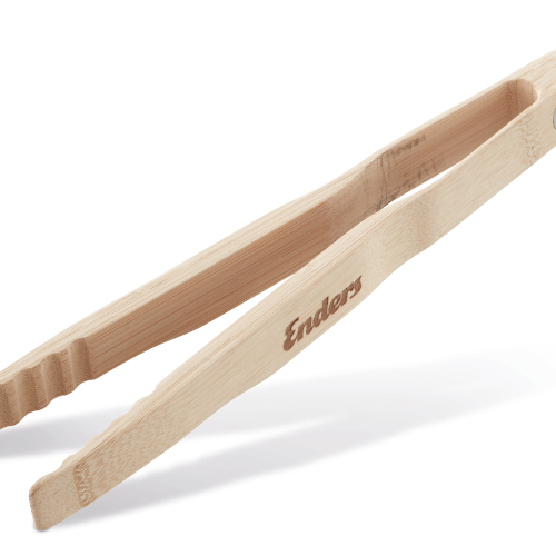 Enders Grillzange aus natürlichem strapazierfähigem Bambus 30 cm - Grillbesteck