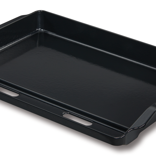 Enders Gussplatte Plancha L für Campinggrills Uniq 3 + 4/Kansas II Pro 4/Monroe Pro 3/Colorado 3 + 6 - Grillroste, Pfannen und Platten