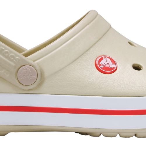 Crocs Crocband Clog Unisex Sandalen beige 38-39 - Herrenschuhe