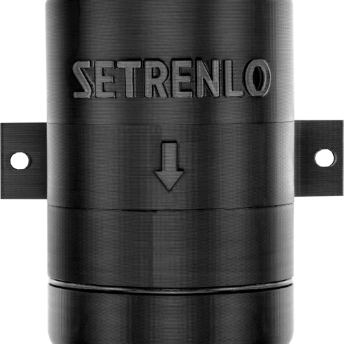 Setrelino Inline-Klo-Entlüftung mit Aktivkohle 12 Volt Turbo > 60 m³/h - Toilettenentlüftungen & Zubehör von Setrenlo