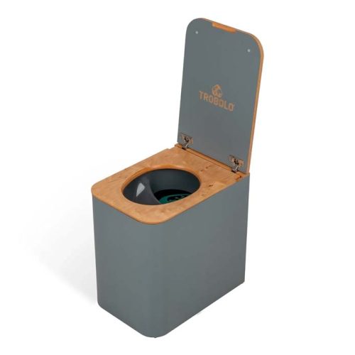 Trobolo Trenntoilette SilvaBlœm 11 Liter grau - Trenntoiletten