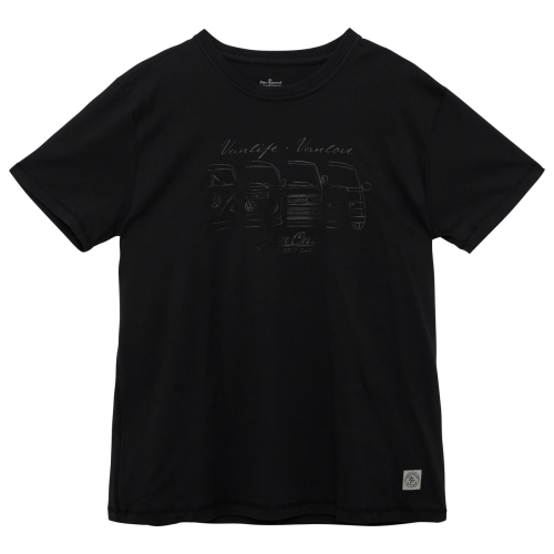 Van One We Are Family Unisex T-Shirt schwarz S - Herrenshirts, -hemden & -pullover von Van One Classic Cars