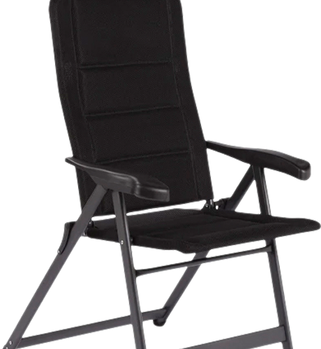 Crespo AP/240 Air-Deluxe Compakt Campingstuhl Modell 2025 Größe L schwarz - Klappstühle