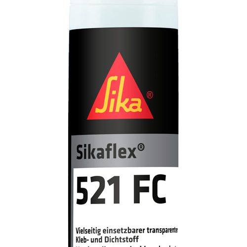 Sikaflex 521 FC  Kleb- und Dichtmasse transparent 290 ml - Klebstoffe & Dichtmittel