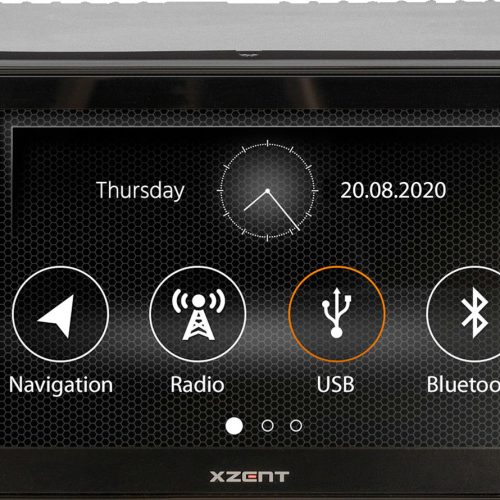Xzent X-427 2-DIN Naviceiver Infotainmentsystem - Navigationsgeräte