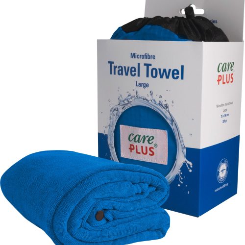 Care Plus Reise-Handtuch blau Gr. 3 - Outdoor Zubehör
