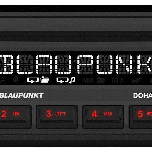 Blaupunkt Doha 112 BT FM / AM Radio inkl. Bluetooth-Freisprecheinrichtung - Navigationsgeräte
