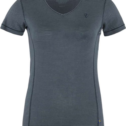 Fjällräven Abisko Cool Damen Shirt  dunkelblau L - Damenshirts, -blusen & -pullover
