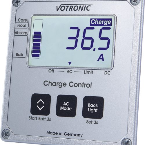 Votronic LCD-Charge Control S für Battery Charger Baureihe Triple - Batteriecomputer & Anzeigepanele