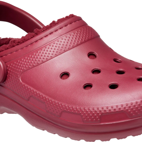 Crocs Classic Lined Clog Garnet Gr. 46-47 dunkelrot 46-47 - Damenschuhe