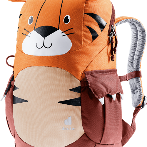 Deuter Kinderrucksack Kikki 8 Liter Tiger mandarine redwood - Rucksäcke
