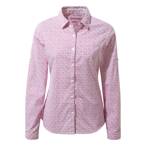 Craghoppers Gisele Bluse rosa 38 - Damenshirts, -blusen & -pullover