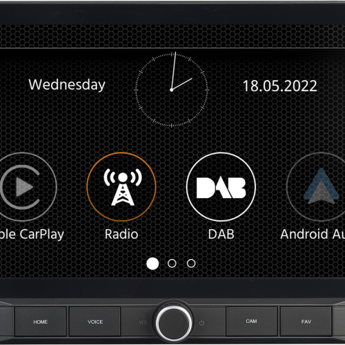 Xzent X-127 1-DIN Infotainer / Multimediasystem / DAB Tuner 9 Zoll - Navigationsgeräte