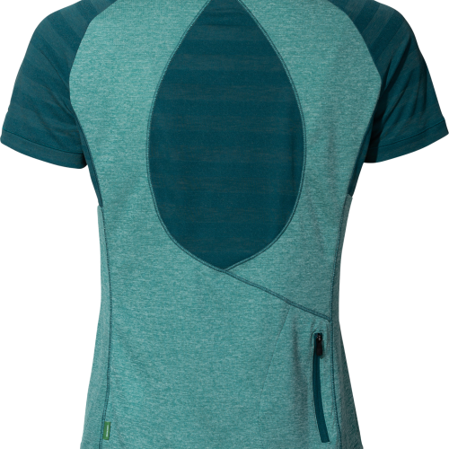 Vaude Tamaro III Damen Radshirt dunkelgrün 44 - Damenshirts, -blusen & -pullover