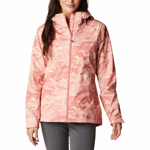 Columbia Inner Limits II Damenjacke dark coral melon M - Damenjacken