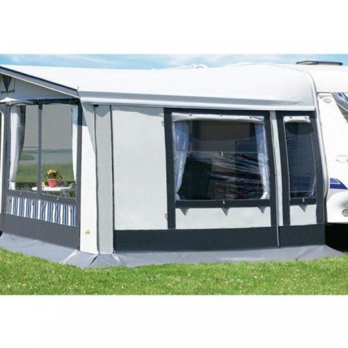 Dwt Tango 300 Saison- und Ganzjahresvorzelt weiß / grau 1001 - 1030 cm; 300 cm - Wohnwagenvorzelte