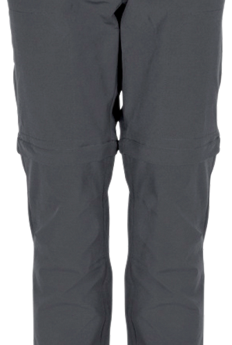 Pinewood Everyday Travel Damen Zip-Off Hose ash grey dunkelgrau 38 - Damenhosen, -röcke & -kleider