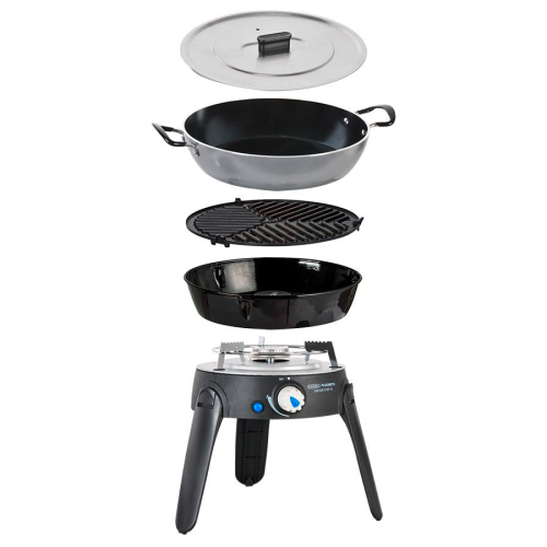 Cadac Safari Chef 30 LP Gourmet Gasgrill 50 mbar inkl. Paella Pfanne - Gasgrills von Cadac Dometic