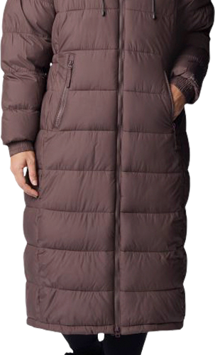 Columbia Pike Lake II lange Damenjacke dunkelbraun L - Damenjacken