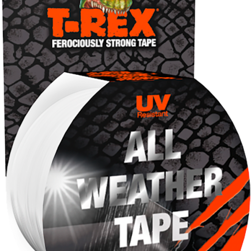 T-Rex All Weather Tape für zuverlässige Reparaturen 25 Meter transparent - Klebstoffe & Dichtmittel
