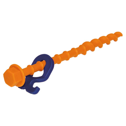 Peggy Peg Schraubheringe Normal (N) 20 cm 12er Set (PP02) - Zeltheringe & Abspannmaterial