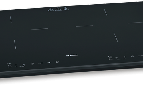 Severin DK 1033 Doppel-Induktionskochplatte 3400 W Schwarz  - Elektrokocher und Kochplatten
