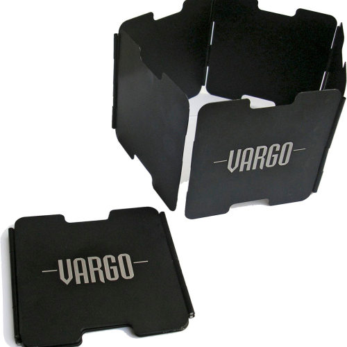 Vargo Aluminium Windschutz Spirituskocher 41,6 x 8,1 cm  - Umrüstung und Anbauteile