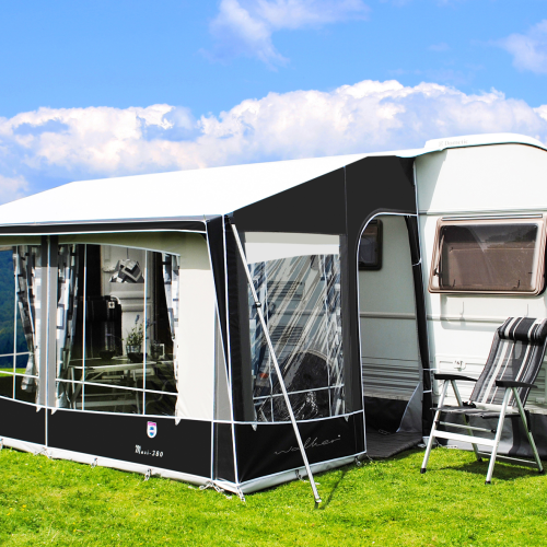 Walker Maxi 380 Wohnwagenvorzelt Aluminiumgestänge 380 cm - Teilvorzelte