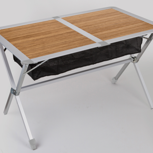 Berger Nera Bambus-Alu Rolltisch 115 x 75 cm  - Rolltische