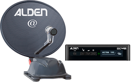 Alden Satanlage Onelight@ 60 inklusive HD-Steuermodul Platinium  - Camping-Sat-Anlagen