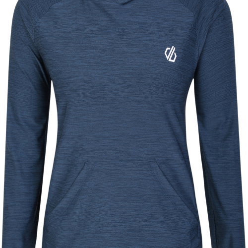 Dare2b Sprint Damen Hoodie blau 36 - Damenshirts, -blusen & -pullover von Dare 2b