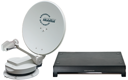Kathrein CAP 750 GPS Vollautomatische Sat-Antenne mit GPS inkl. Steuergerät Twin LNB - Camping-Sat-Anlagen