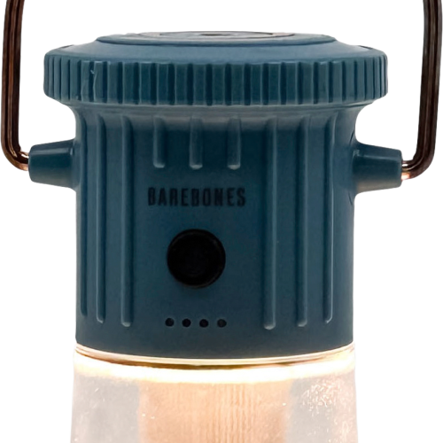 Barebones Laterne / Hängelampe Hoodoo Light Dusty Blue - LED Campingleuchten