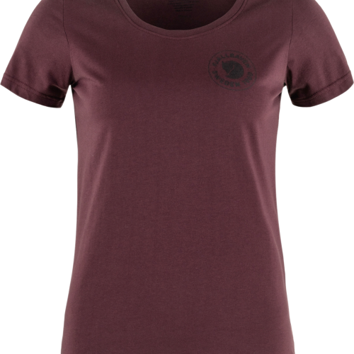 Fjällräven 1960 Logo Damen T-Shirt dunkelrot XL - Damenshirts, -blusen & -pullover